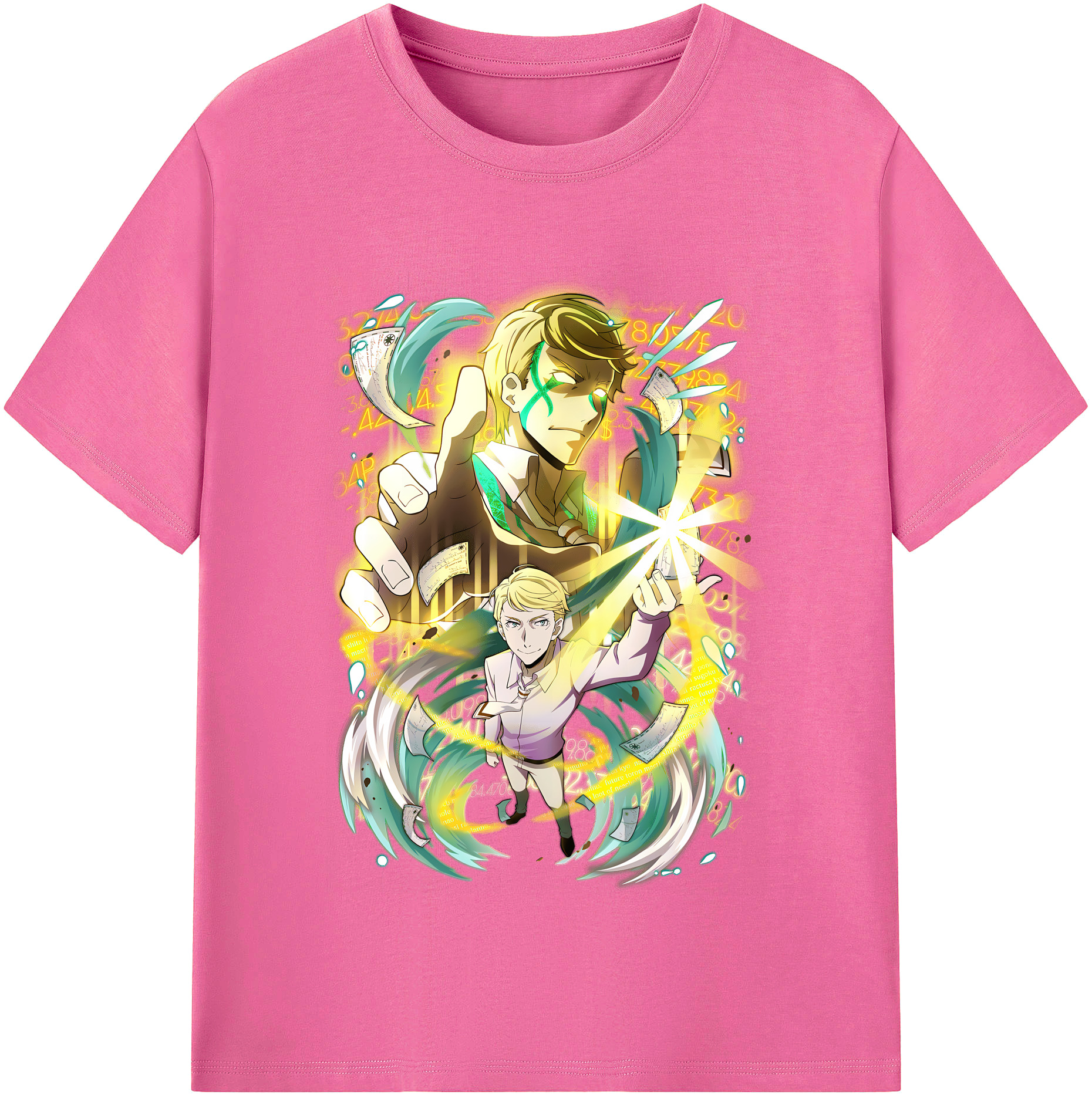 （画像用） 文豪ストレイドッグス Bungo Stray Dogs レディースカジュアルプリントTシャツ（綿100％）